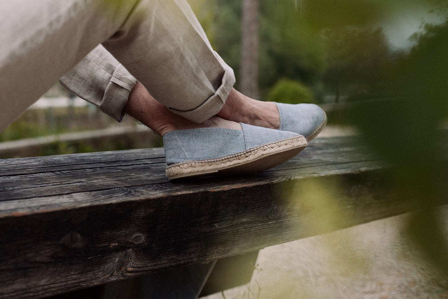 L Espadrille Homme en Lin & Coton Biologique