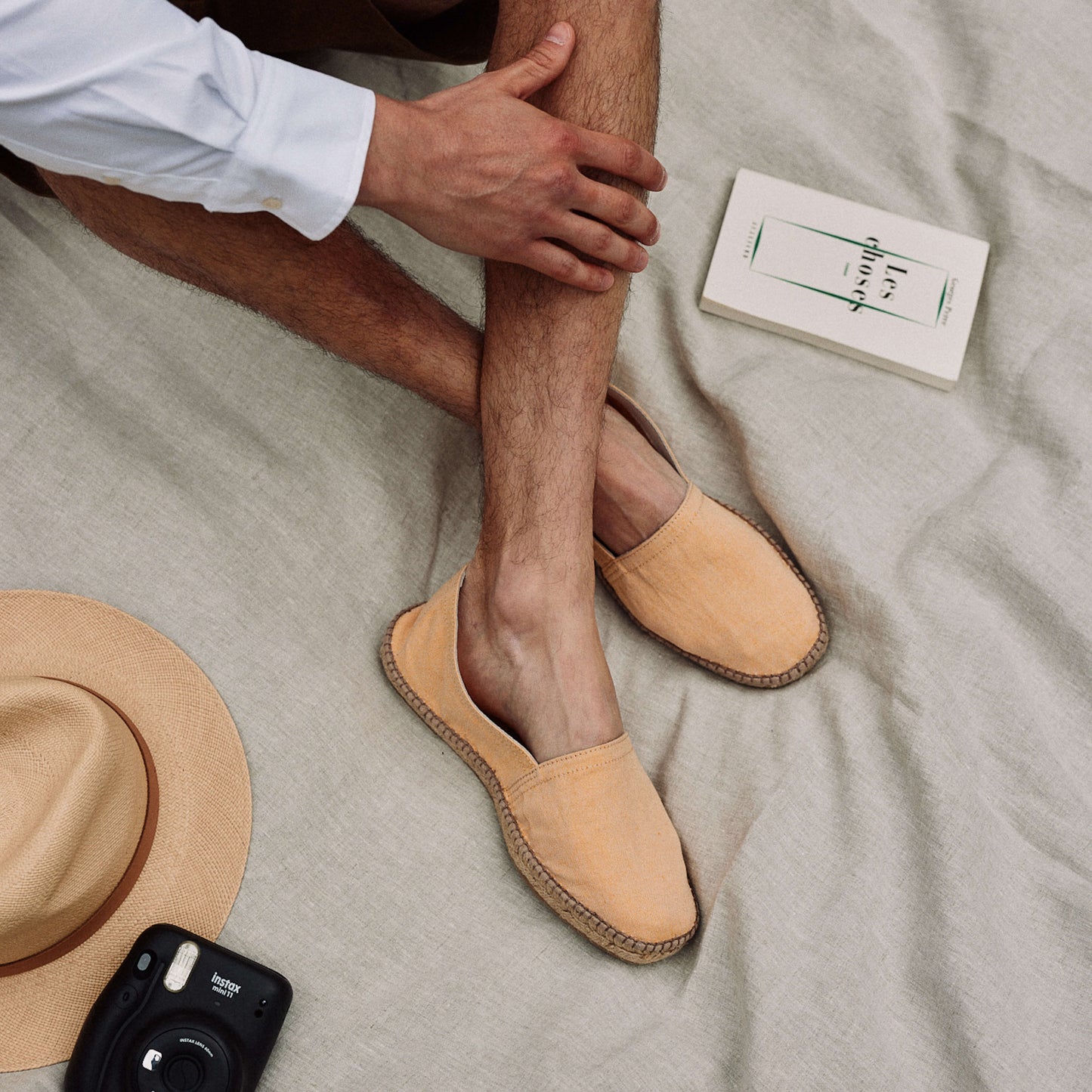 L Espadrille Homme en Lin & Coton Biologique
