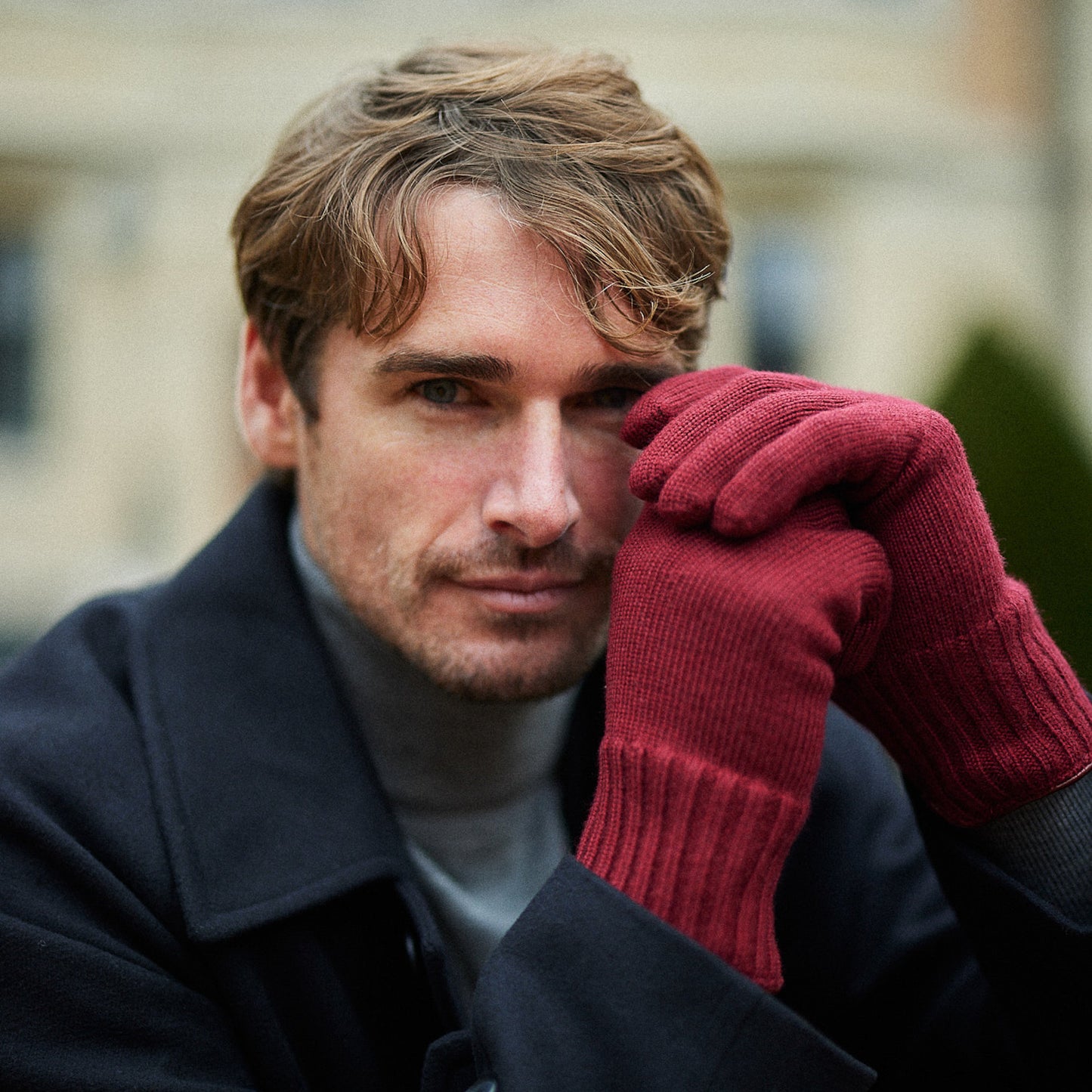 Les Gants Cachemire & Laine Homme