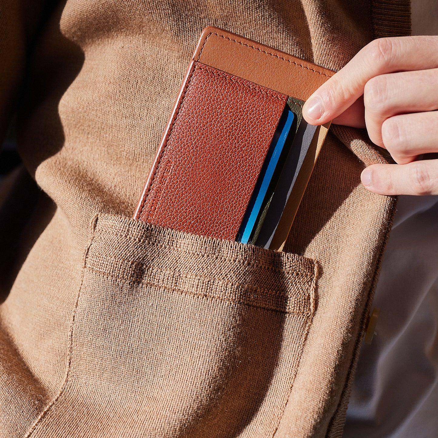 Le Porte-Cartes Cuir Malherbe