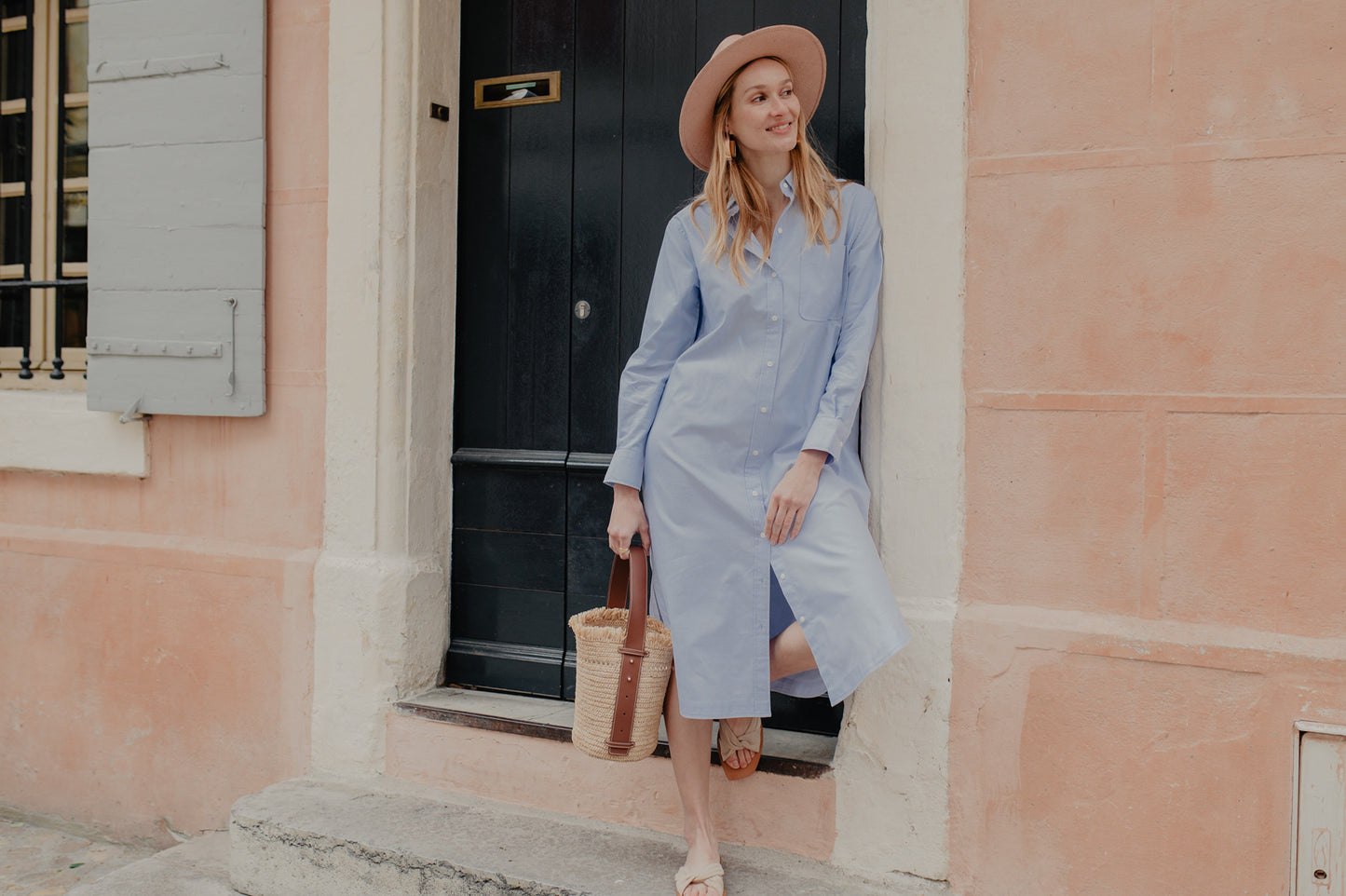 Le Sac Seau Cuir et Raphia