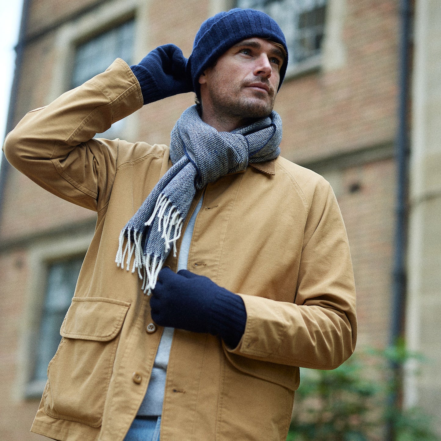 Les Gants Cachemire & Laine Homme