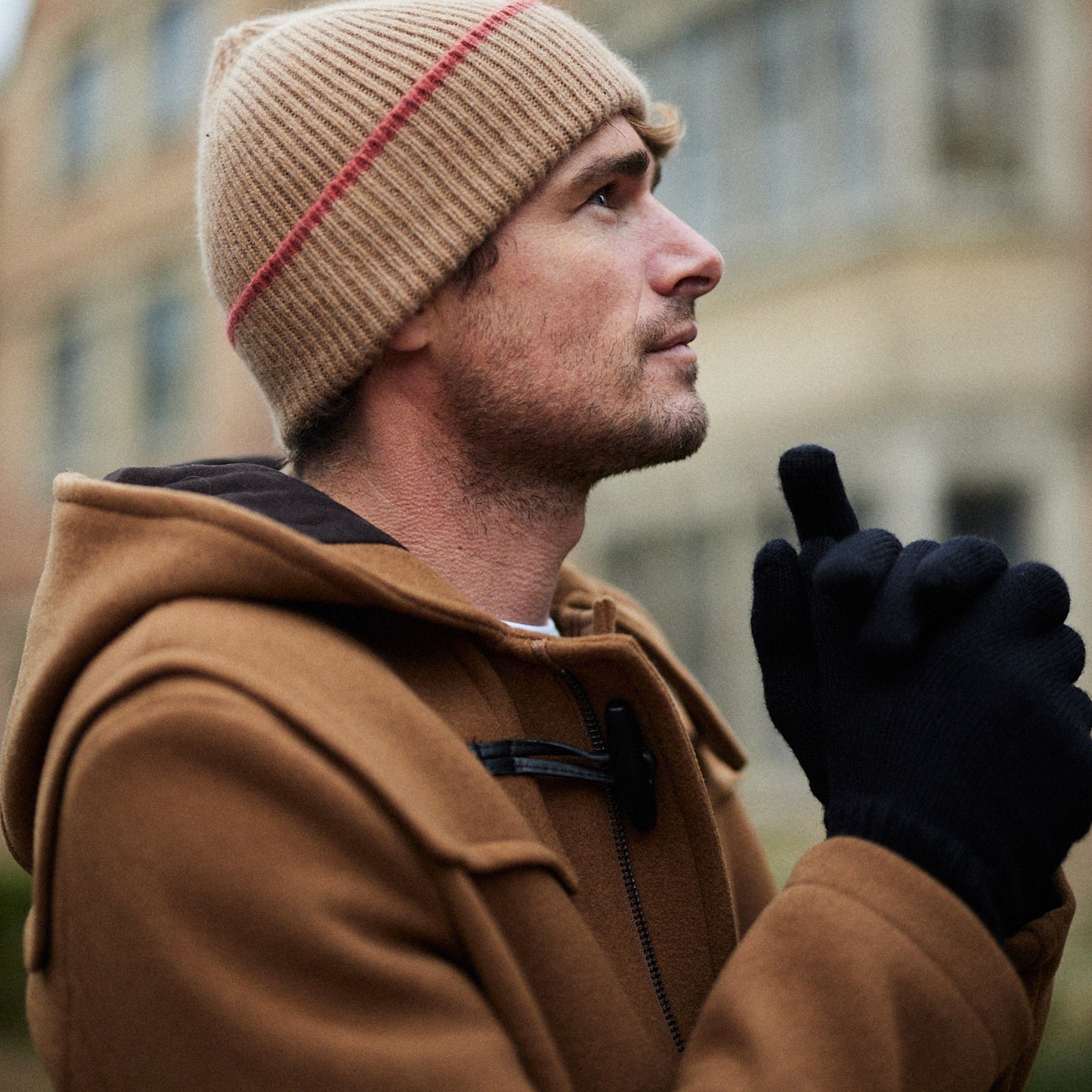 Les Gants Cachemire & Laine Homme