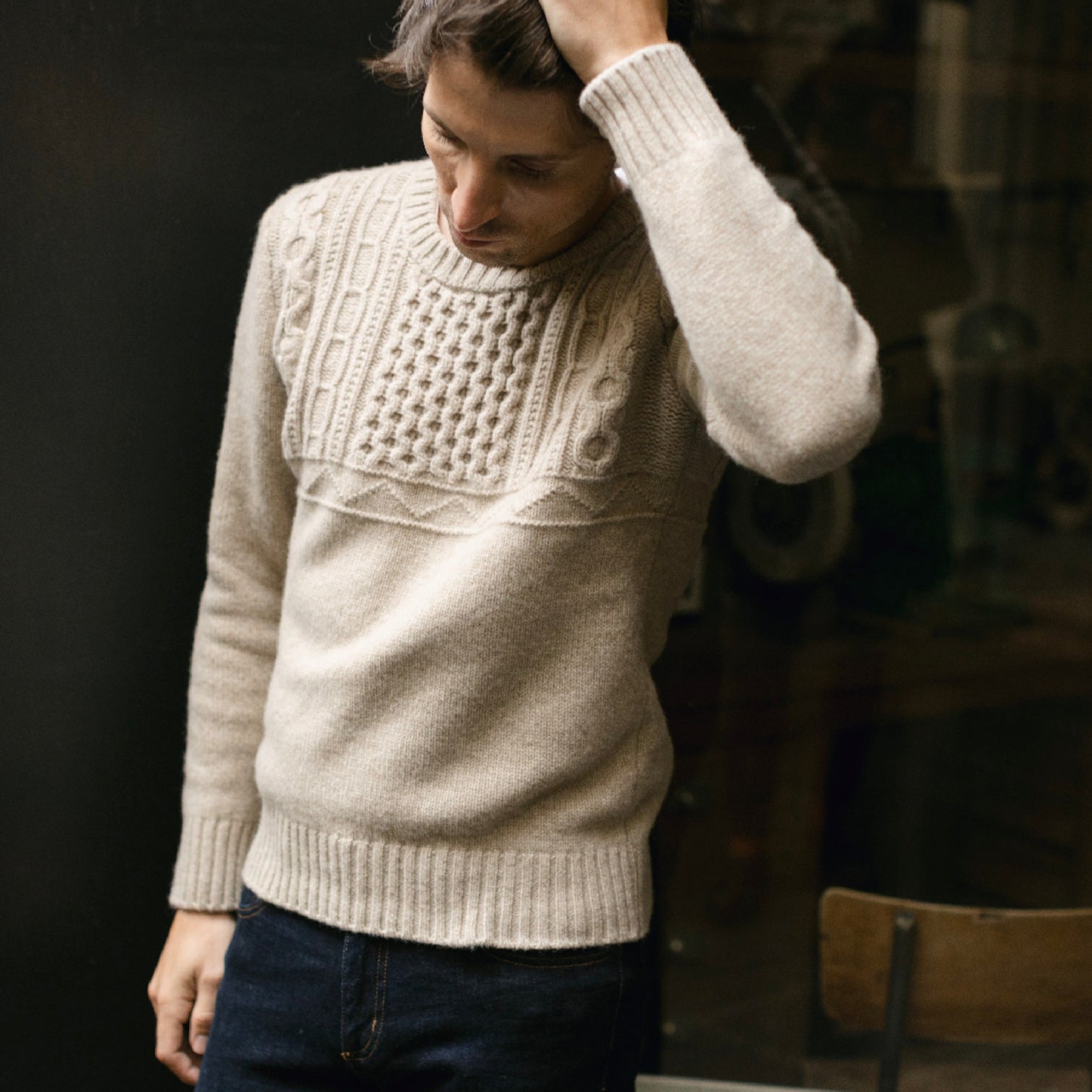 Le Pull Baby Mérinos