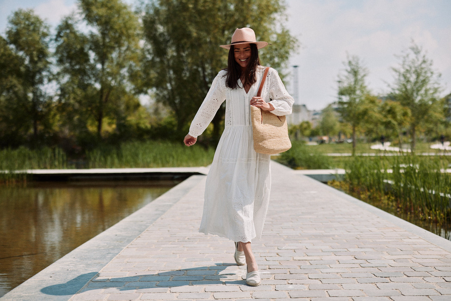 Le Sac Cabas Cuir et Raphia