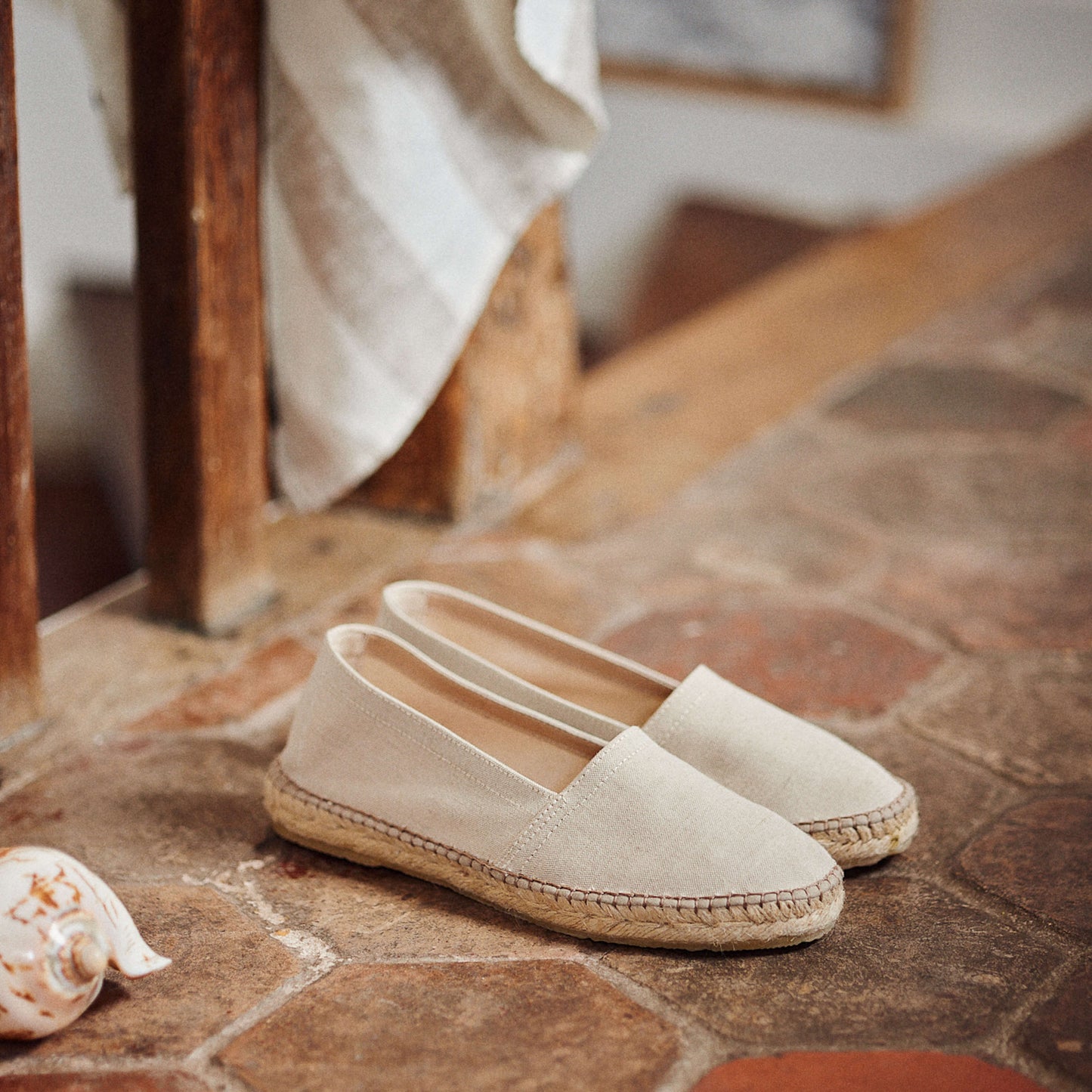 L Espadrille Homme en Lin & Coton Biologique