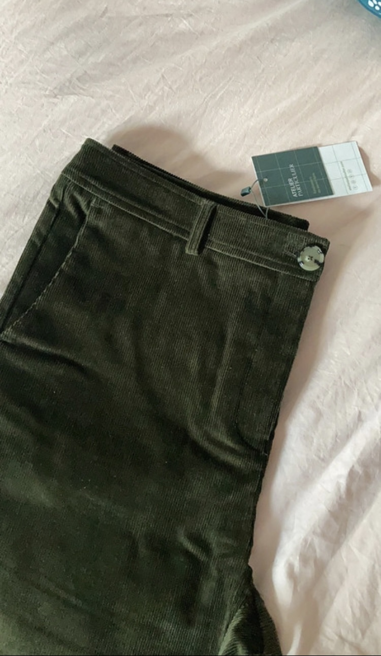 Le Pantalon Velours Femme
