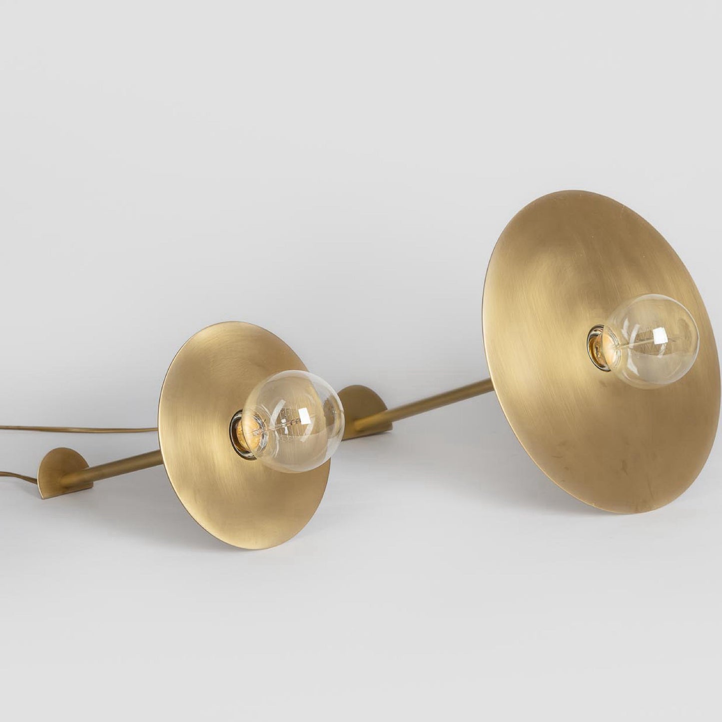 Lum'art - Lampe en Laiton Carnaby