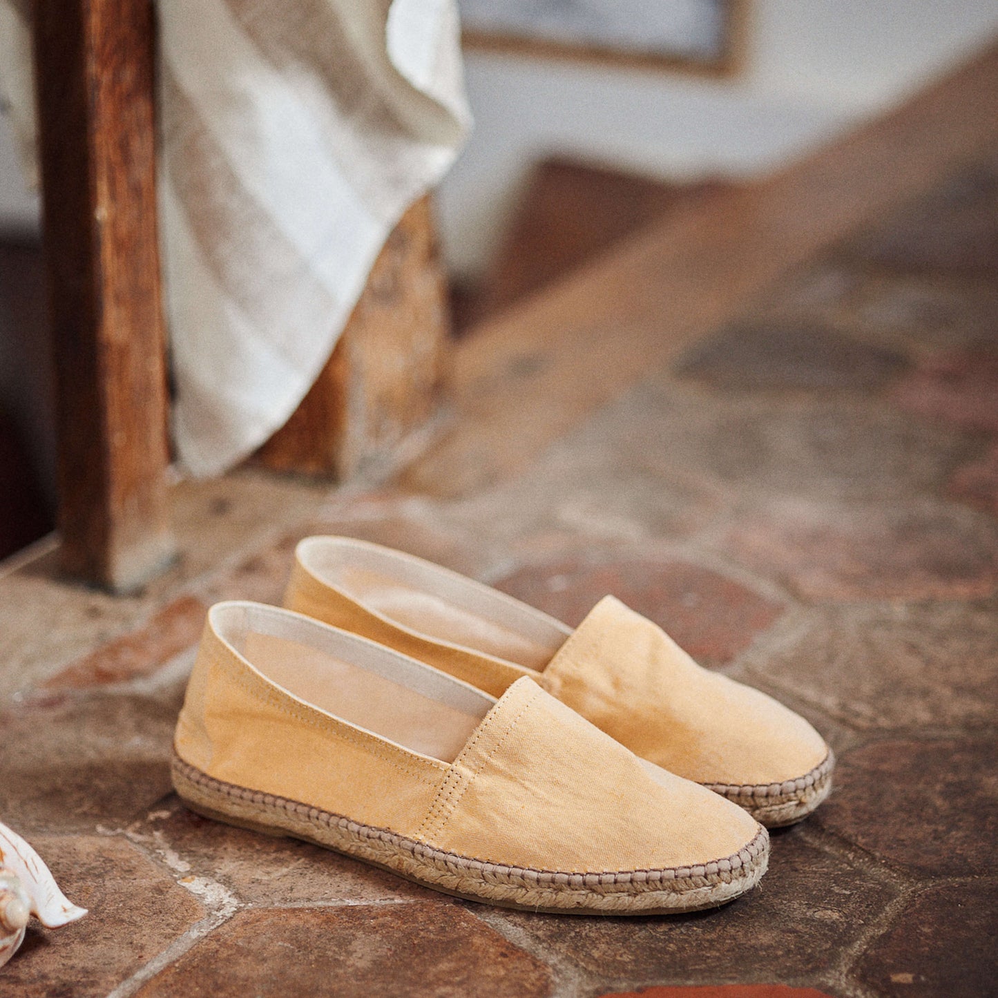 L Espadrille Homme en Lin & Coton Biologique