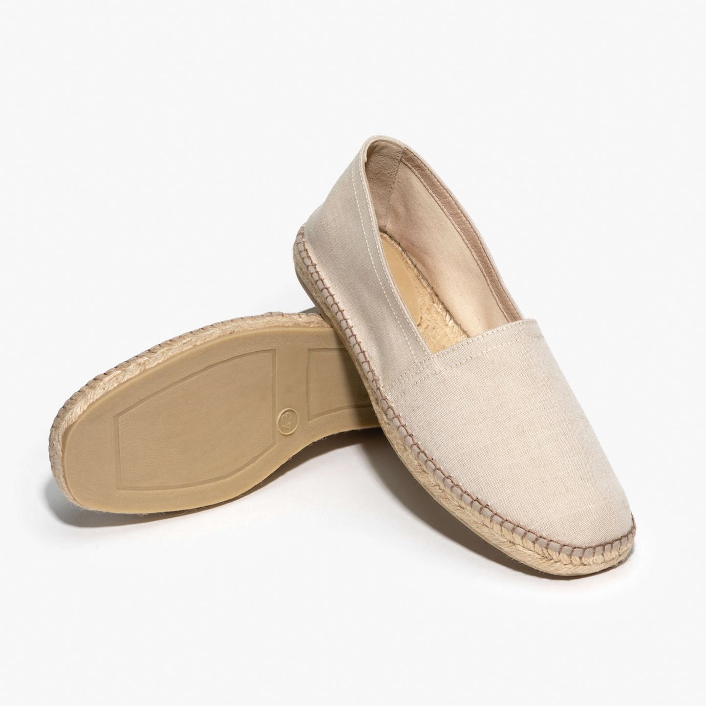 L Espadrille Homme en Lin & Coton Biologique