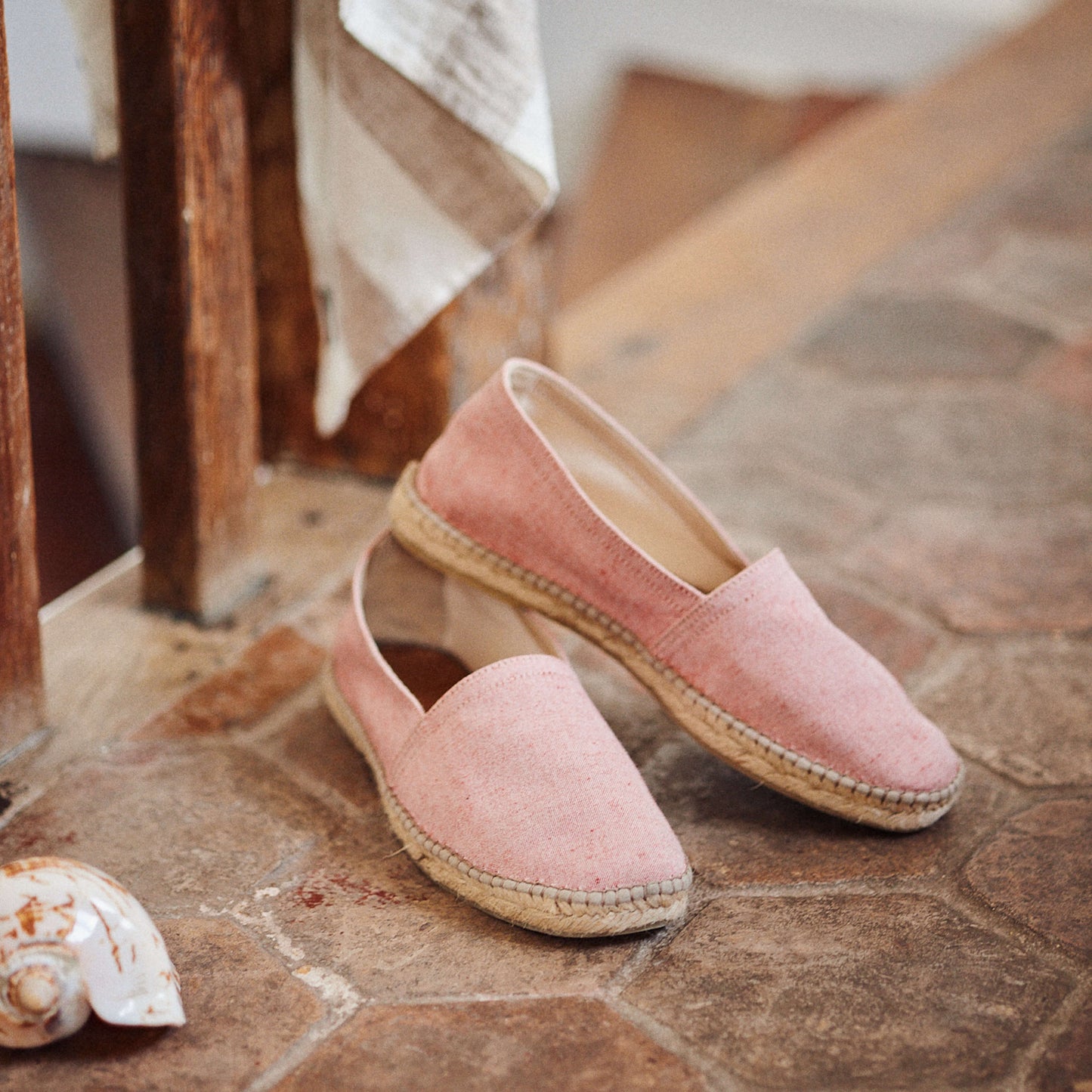 L Espadrille Homme en Lin & Coton Biologique