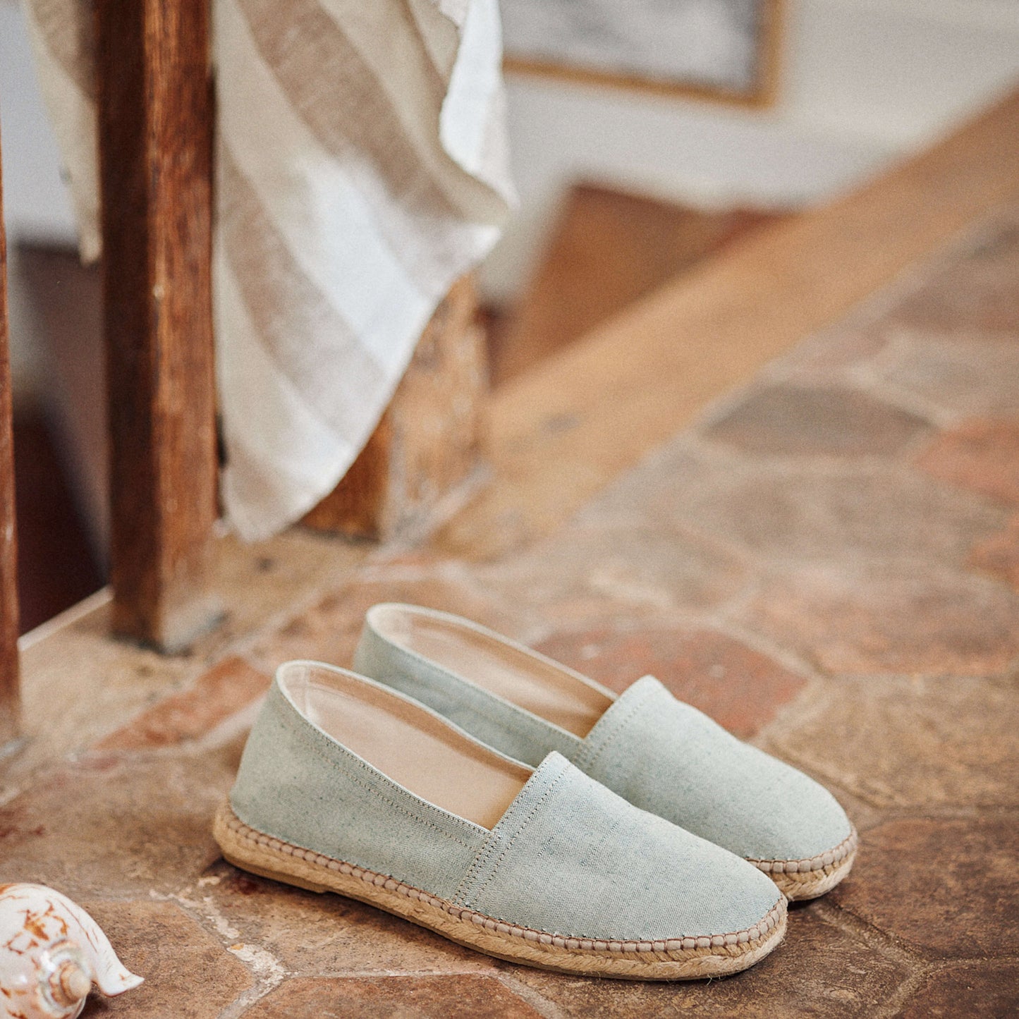 L Espadrille Homme en Lin & Coton Biologique