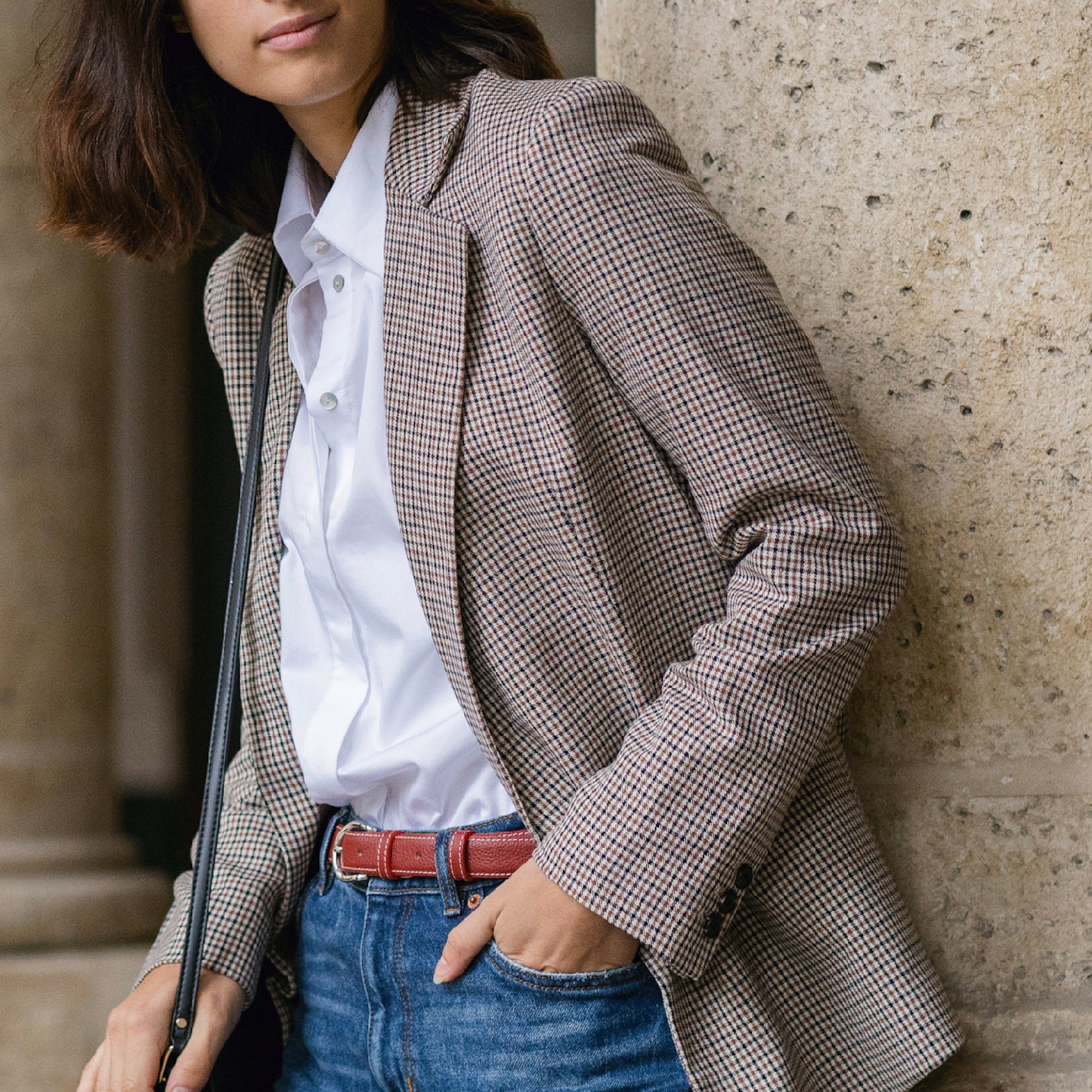 La Ceinture Cuir Grainé Bayeux