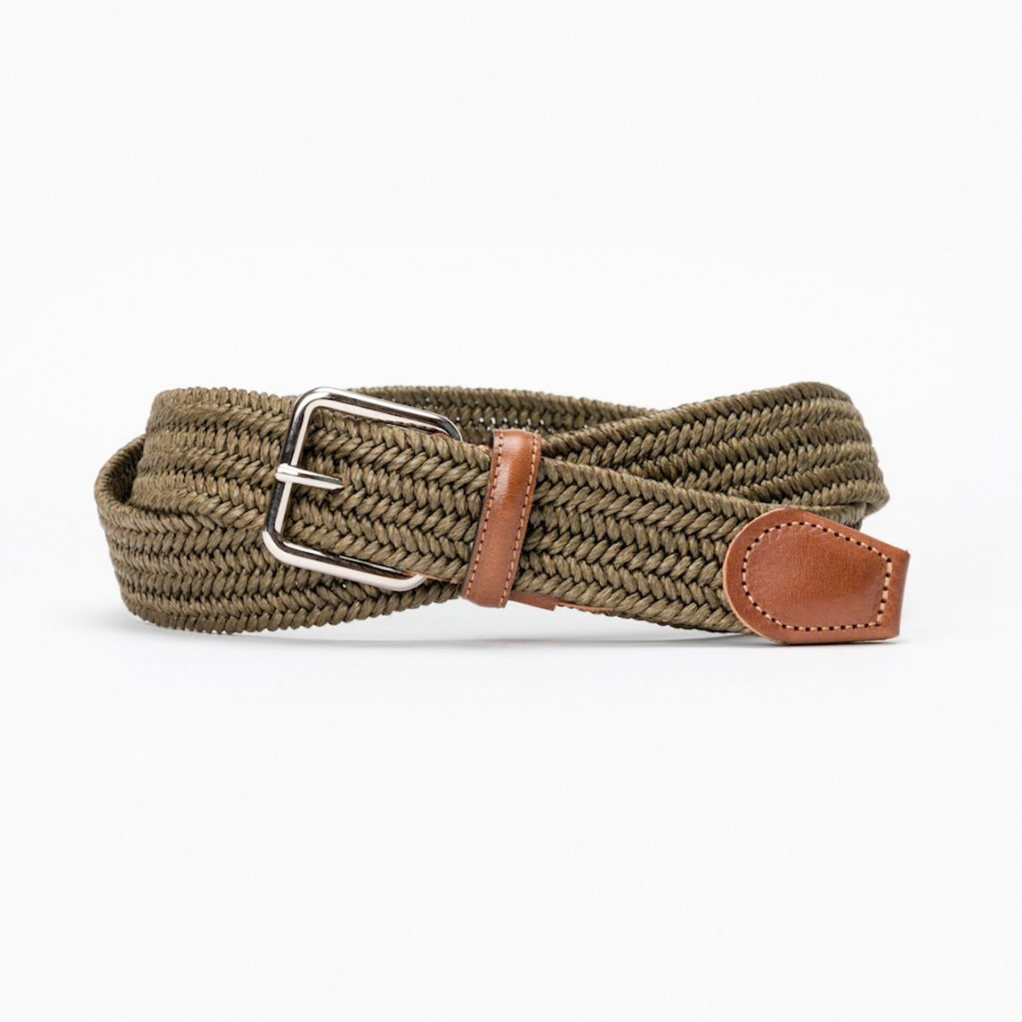 La Ceinture Tressée Lin Alzo