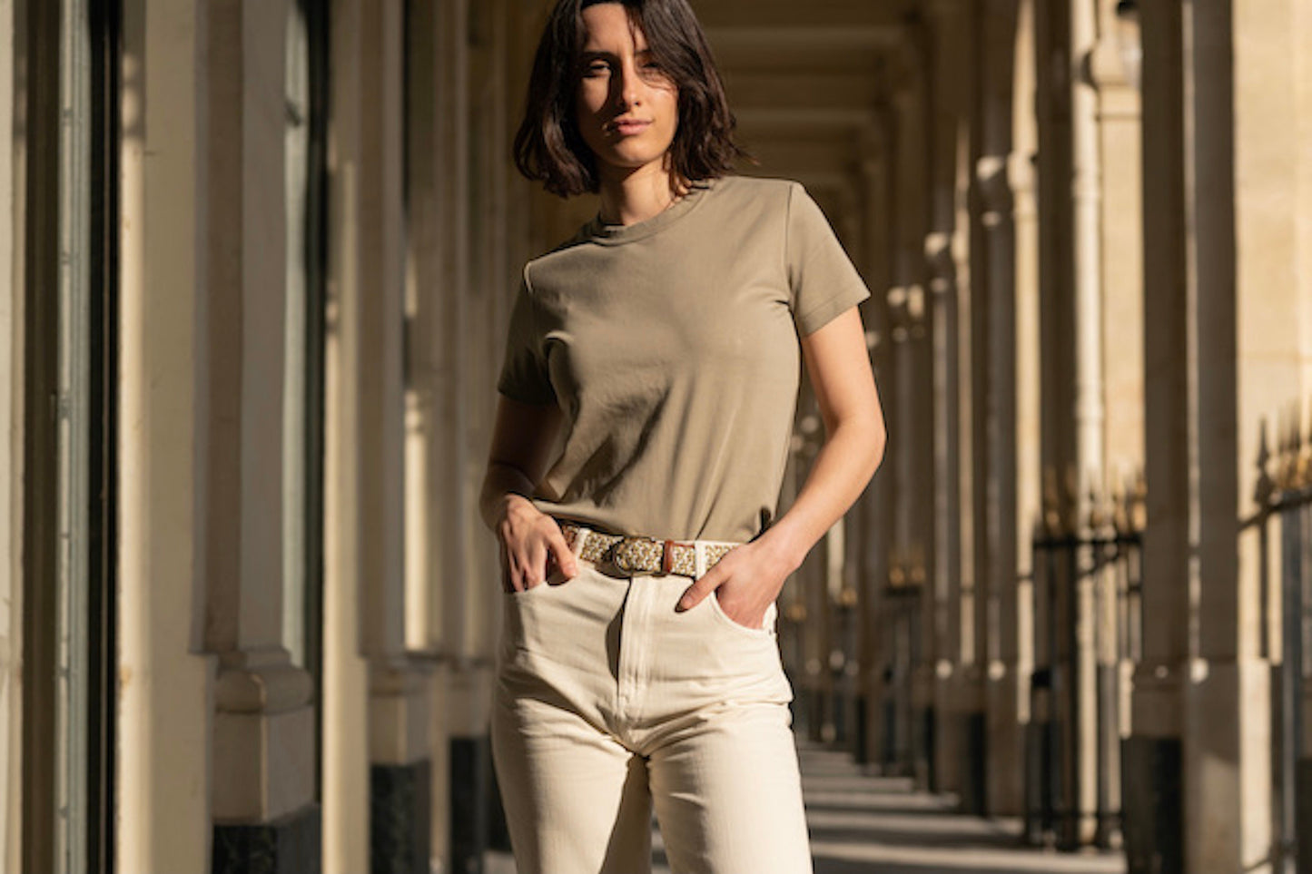 La Ceinture Tressée Lin Stresa