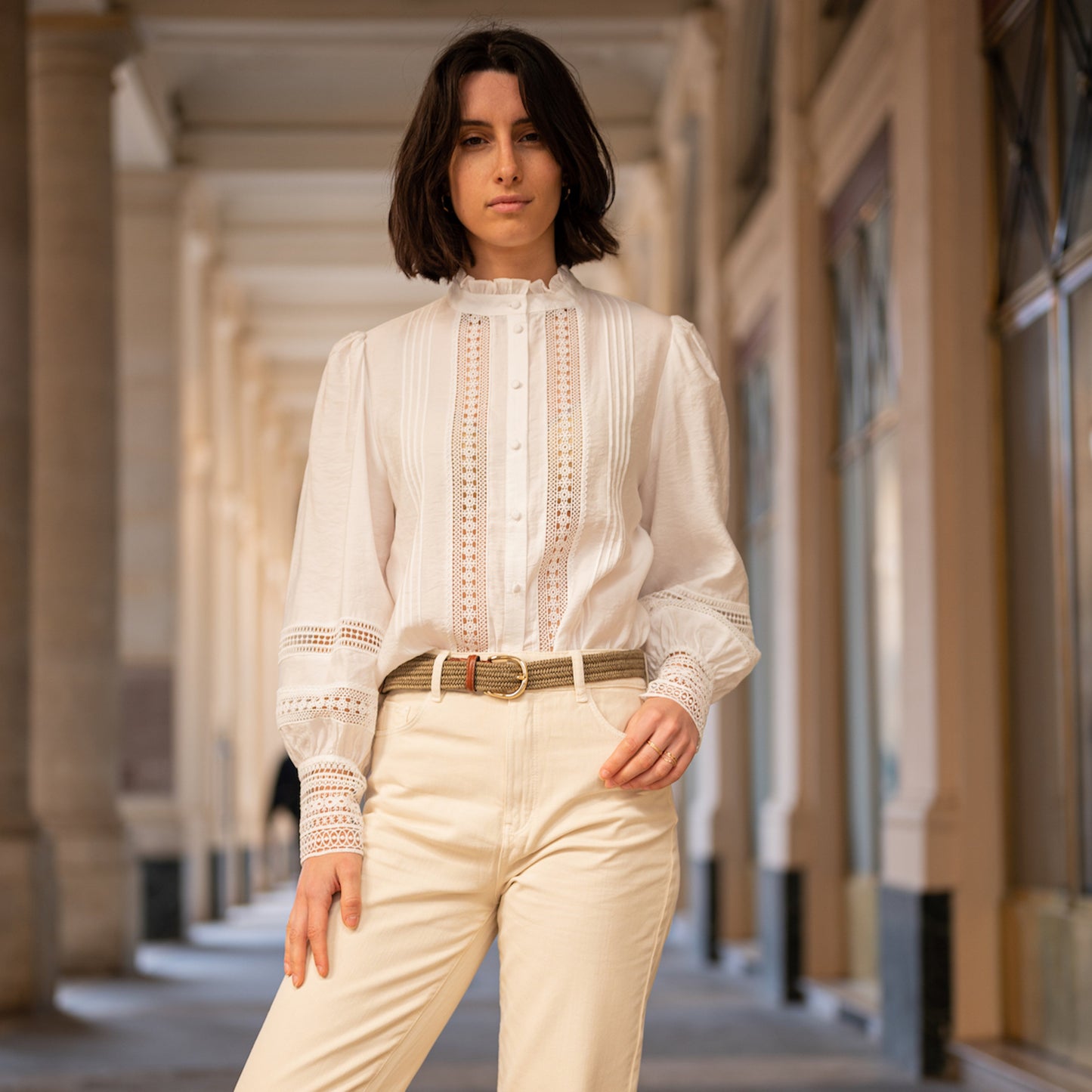 La Ceinture Tressée Lin Stresa
