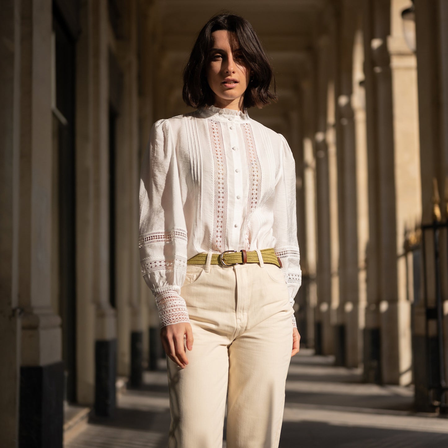 La Ceinture Tressée Lin Stresa