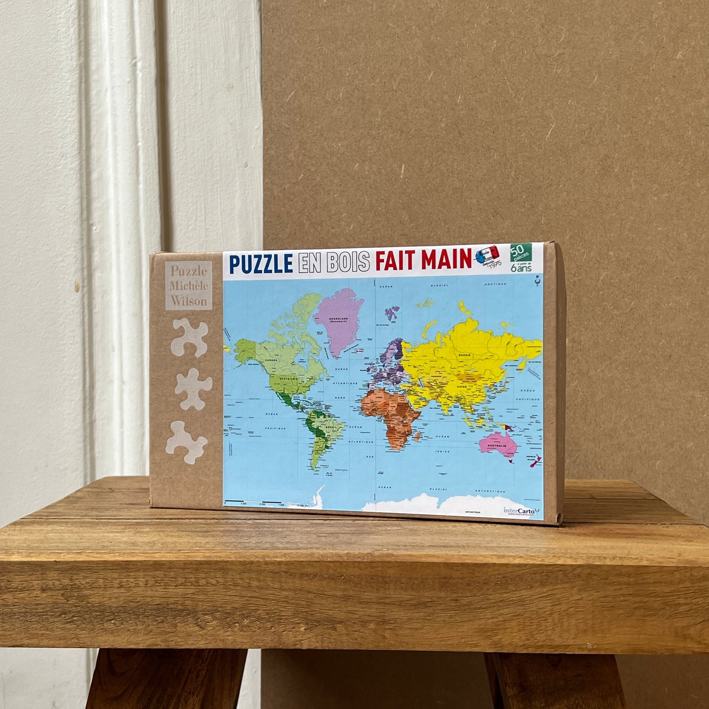 Puzzle Michèle Wilson - La Carte du Monde