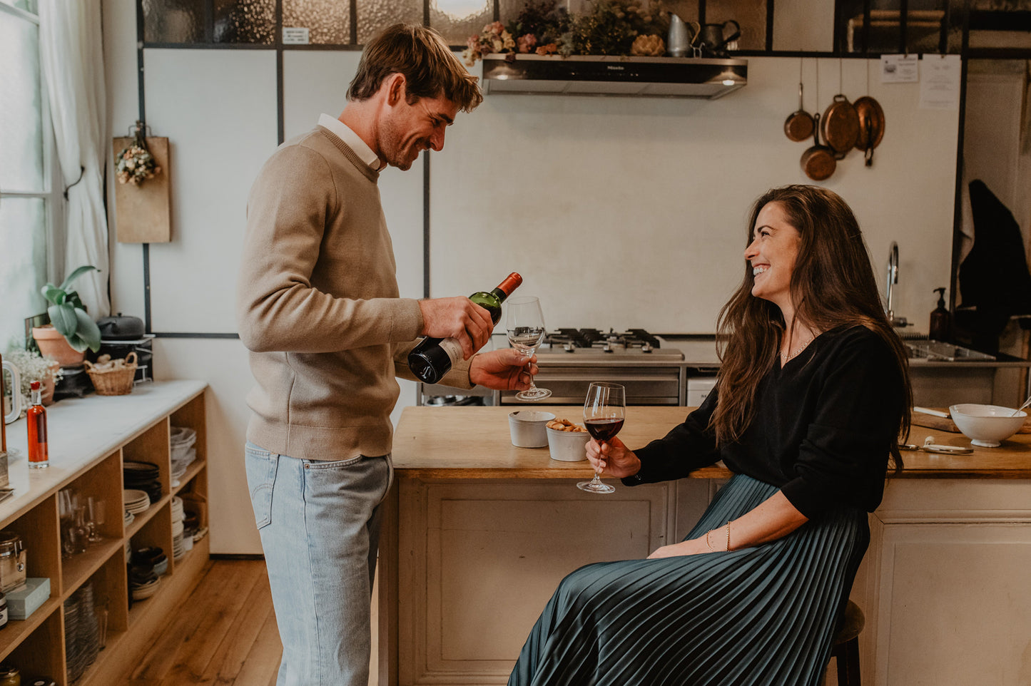 Le Pull Mérinos Interlock Homme