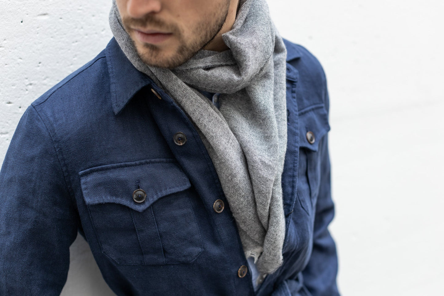 L'Echarpe Oropa - Voile de Cachemire