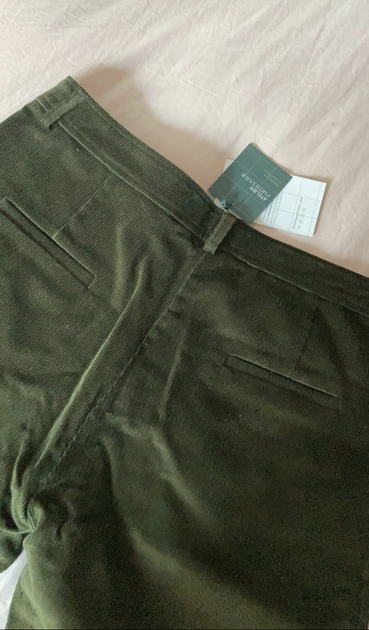 Le Pantalon Velours Femme