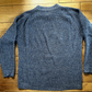Le Pull Baby Alpaga & Mérinos Veren Mouliné Bleu / XL