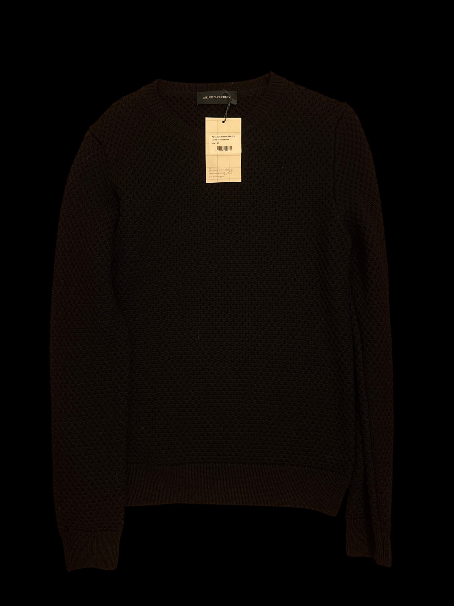 Le Pull Mérinos Nid d'Abeille San Marco