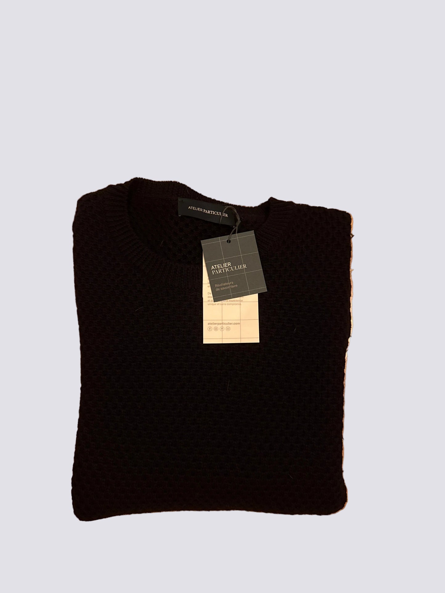 Le Pull Mérinos Nid d'Abeille San Marco