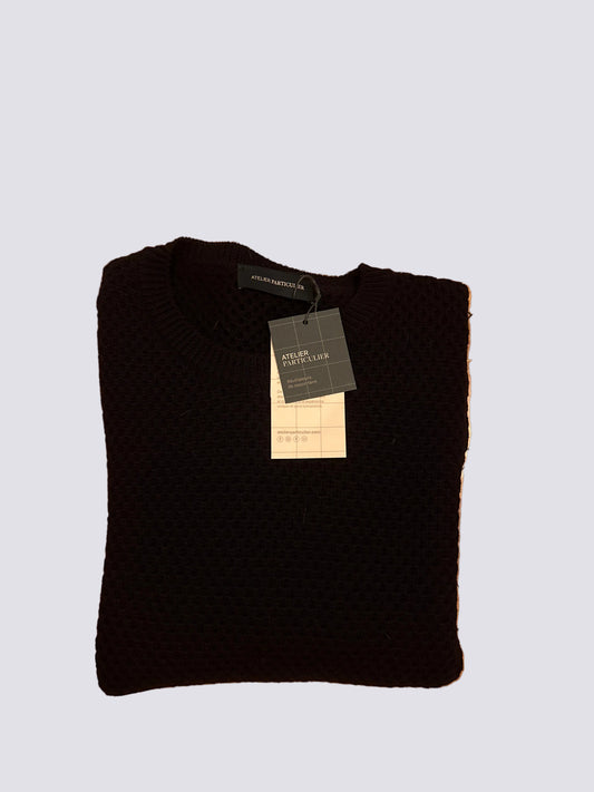 Le Pull Mérinos Nid d'Abeille San Marco