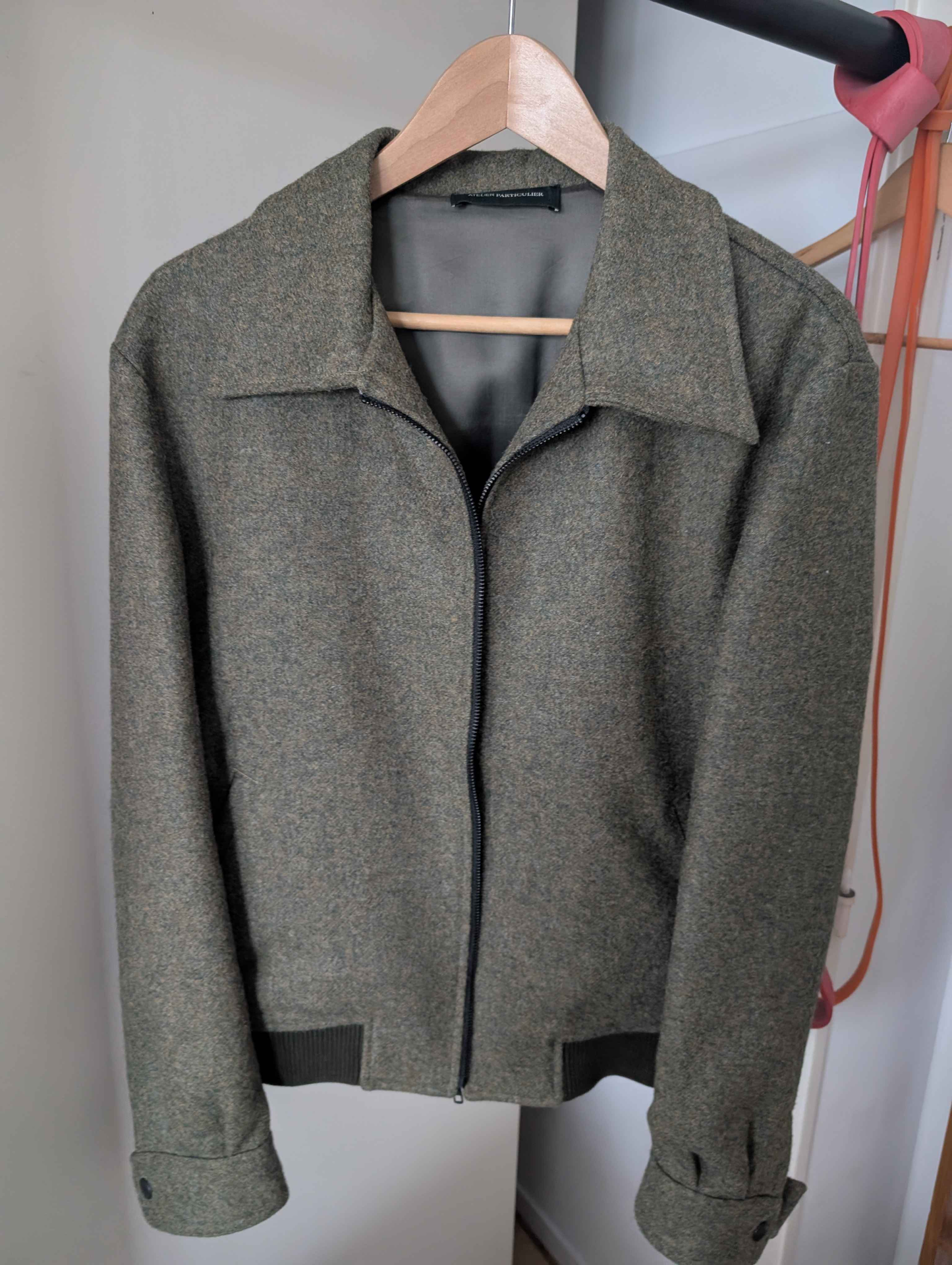 Le Blouson Laine Shetland