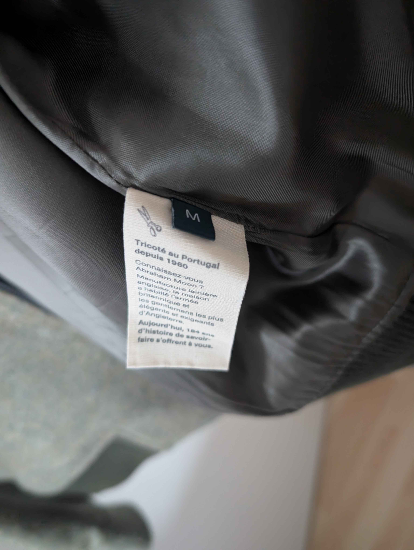 Le Blouson Laine Shetland
