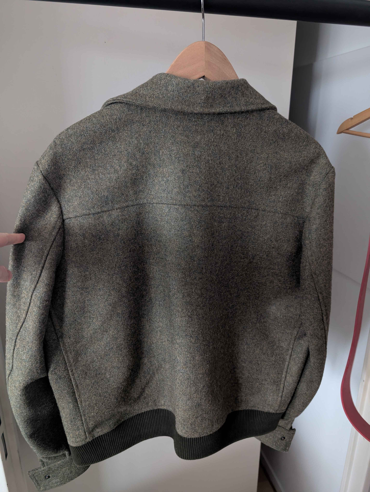 Le Blouson Laine Shetland