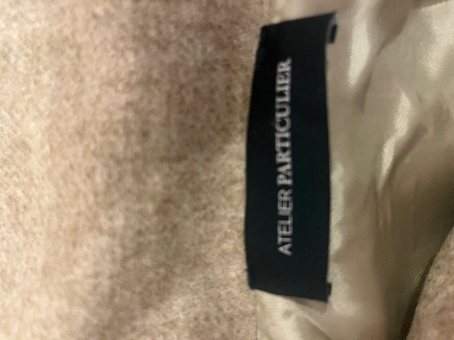 Blouson laine schetland