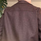 Le Blouson Laine Shetland Chocolat / S