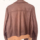 Le Blouson Laine Shetland Chocolat / S