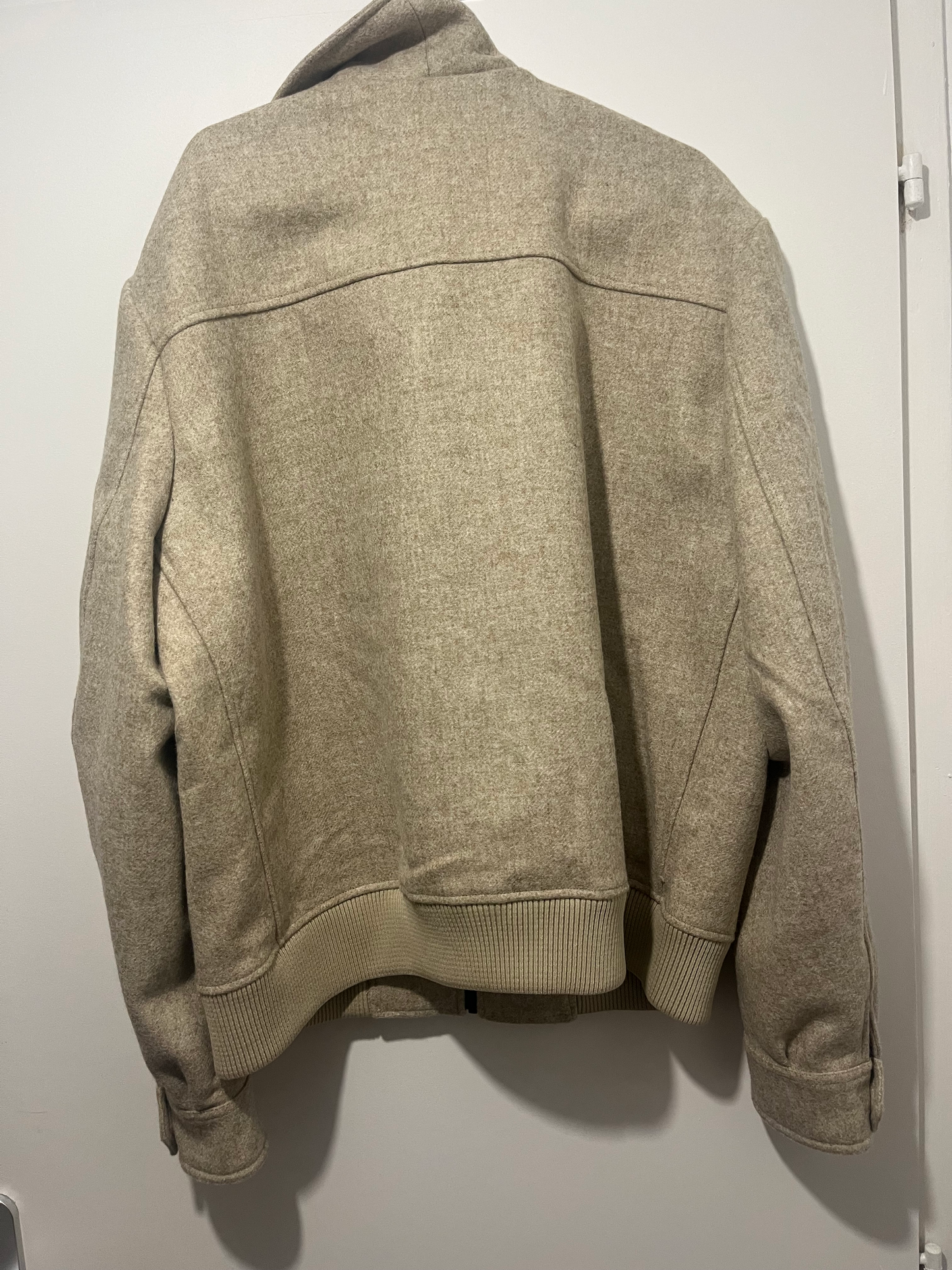 Blouson laine schetland