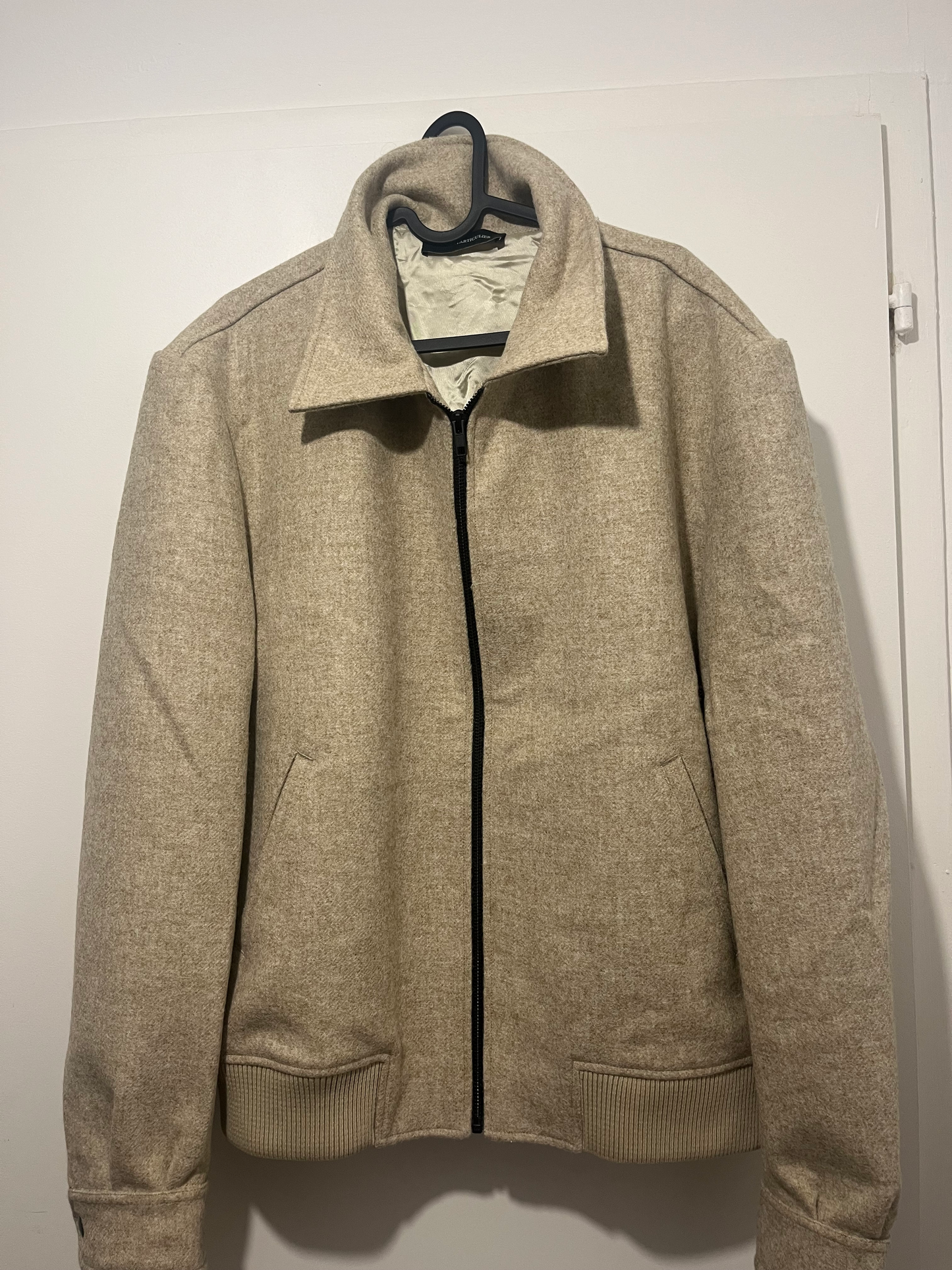 Blouson laine schetland