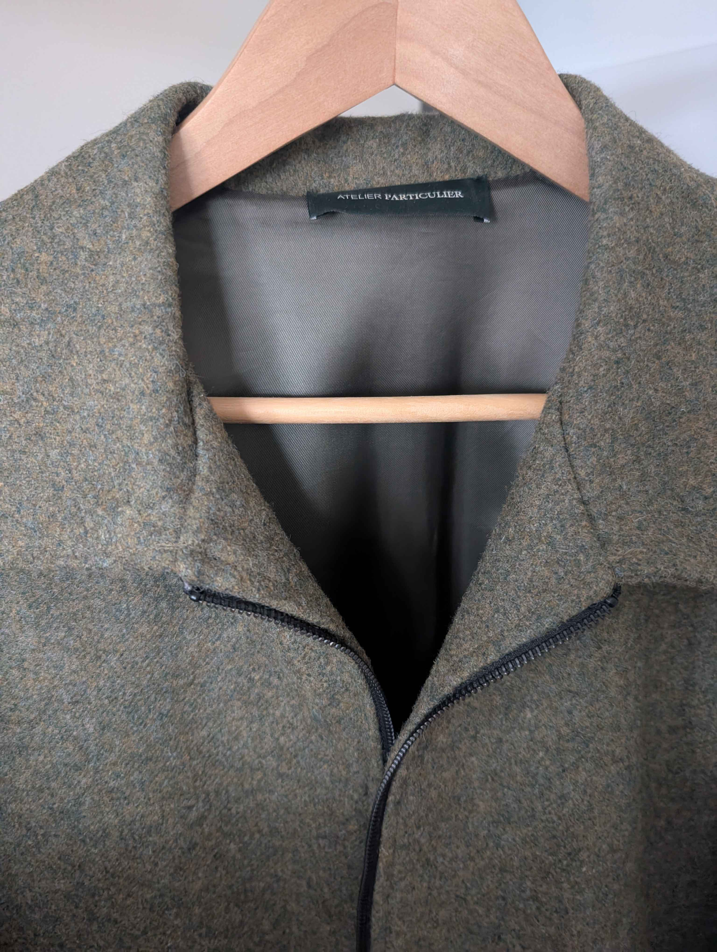 Le Blouson Laine Shetland