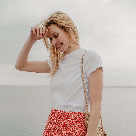 Le T-shirt Coton Supima Femme