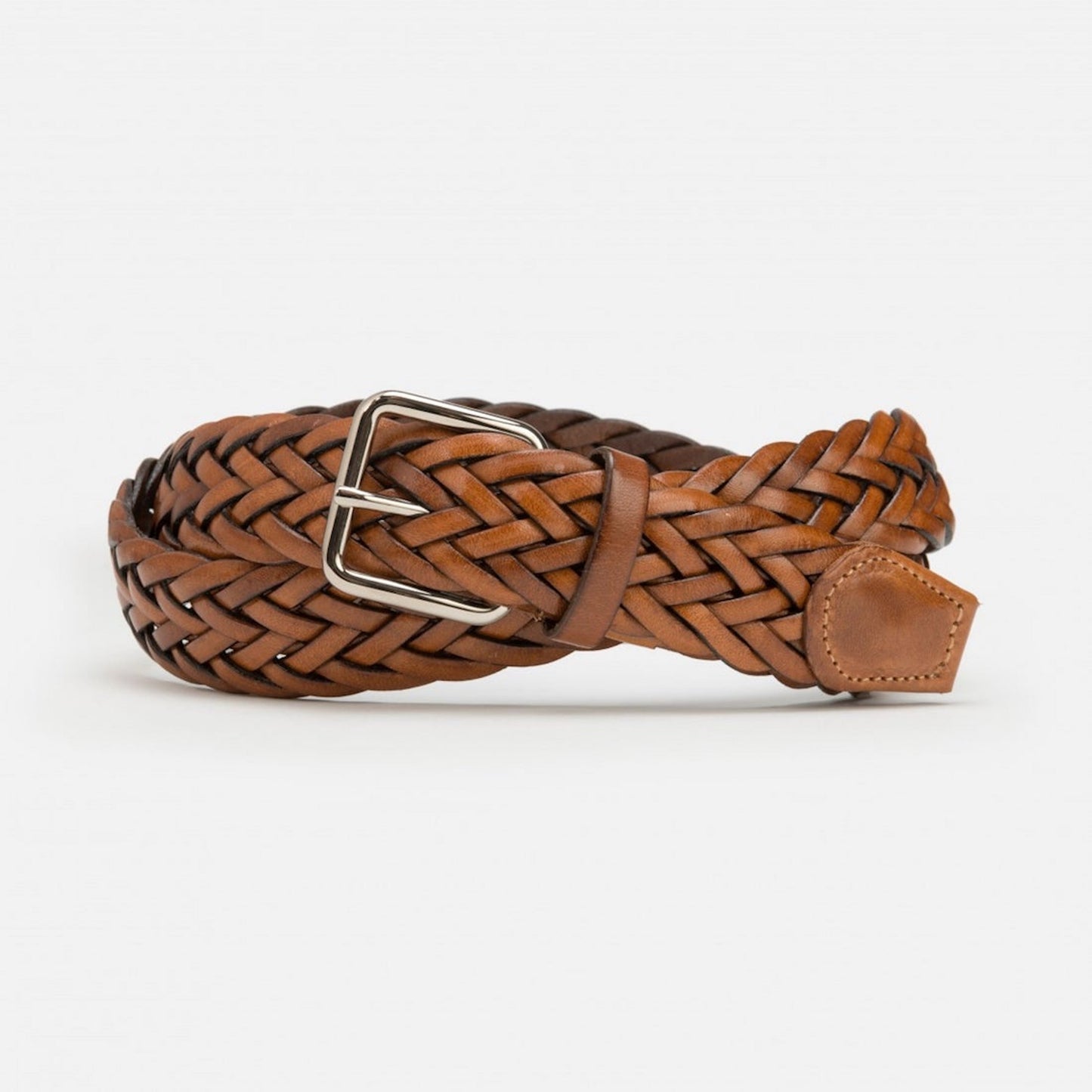 La Ceinture Tressée Cuir Novare