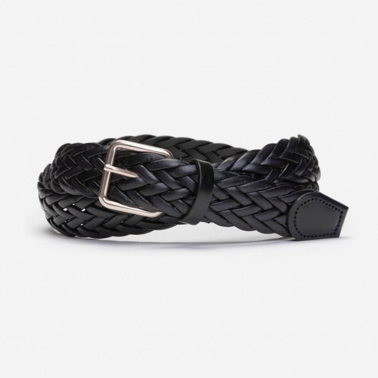 La Ceinture Tressée Cuir Novare