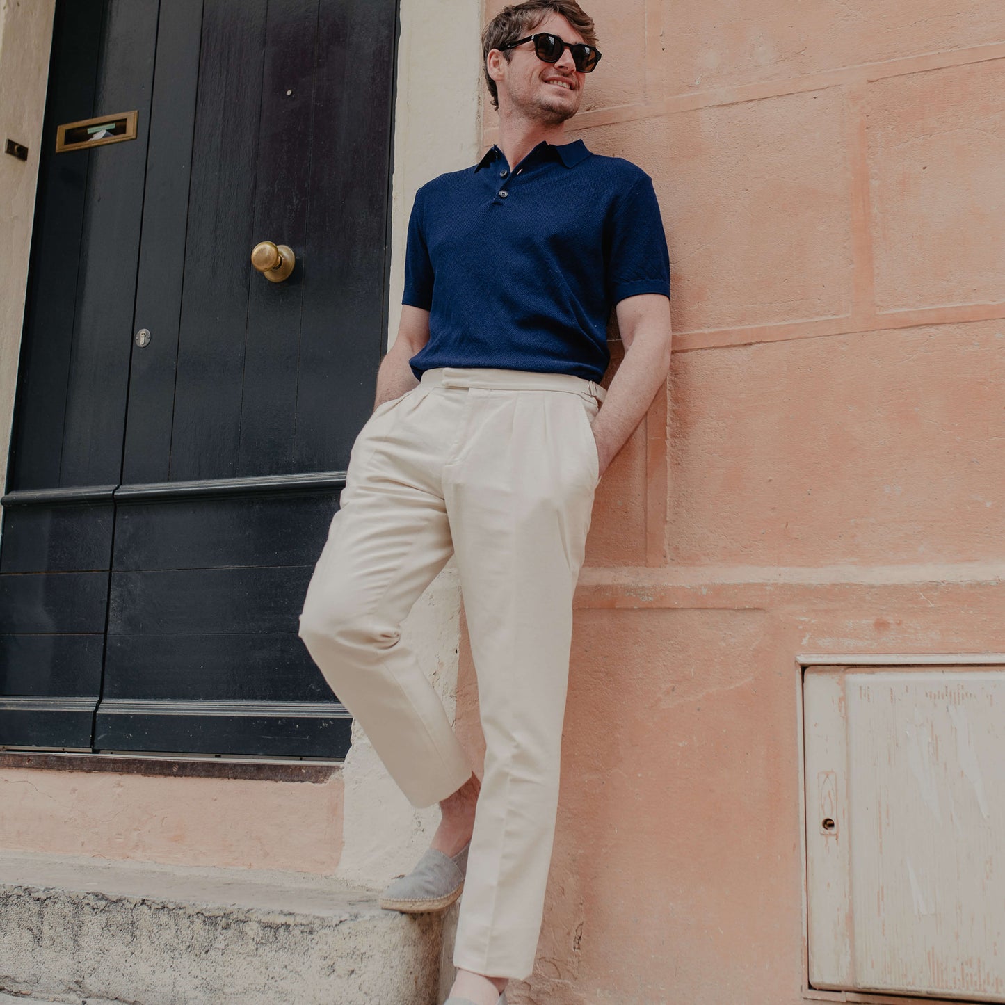 Le Polo Tricot Coton GOTS Homme