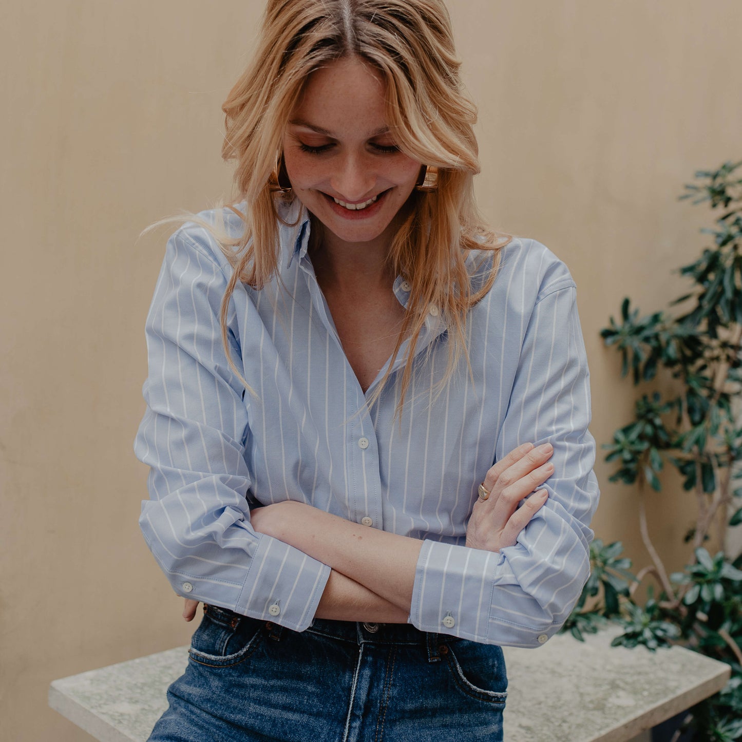 La Chemise Oxford Oeko-Tex Femme