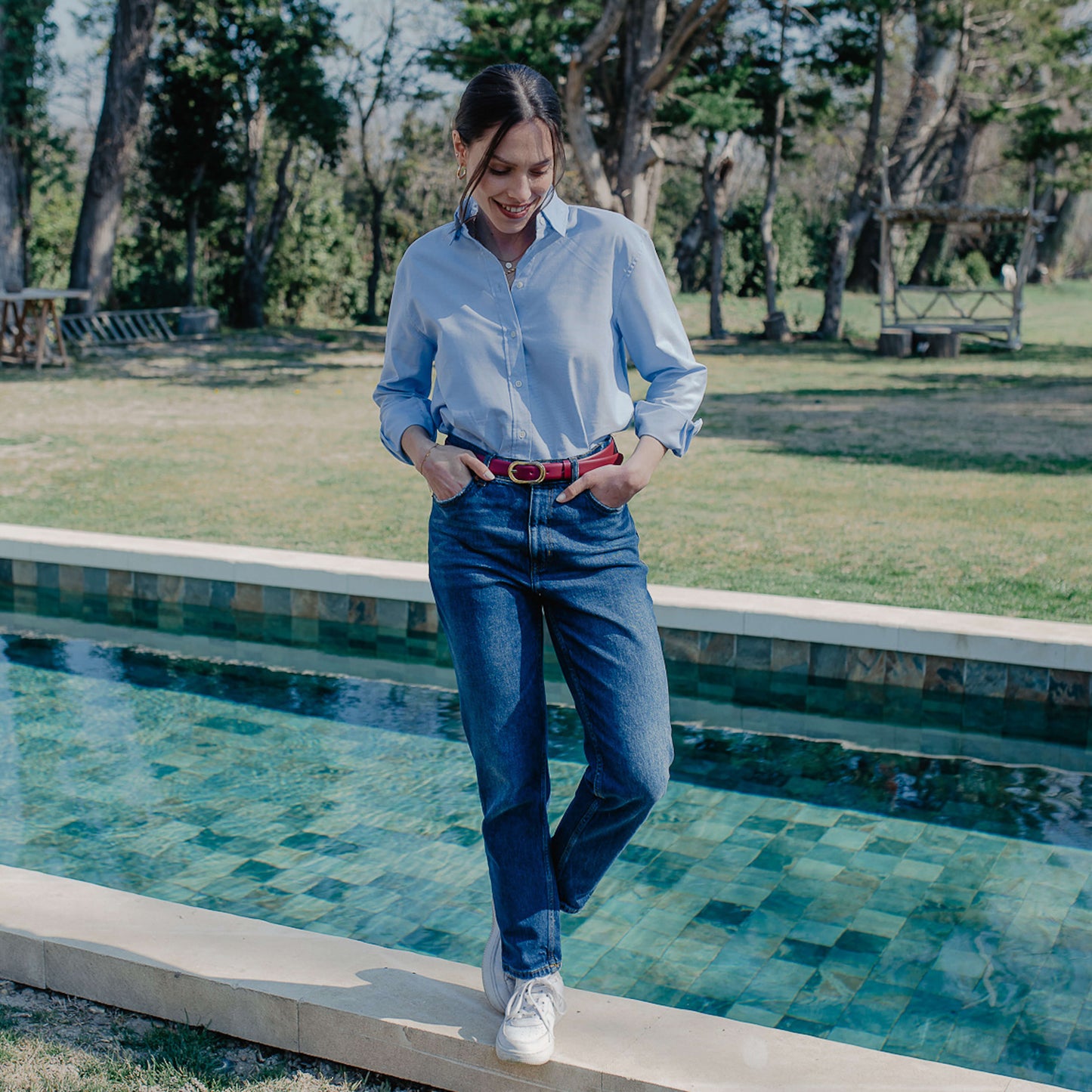 La Chemise Oxford Oeko-Tex Femme