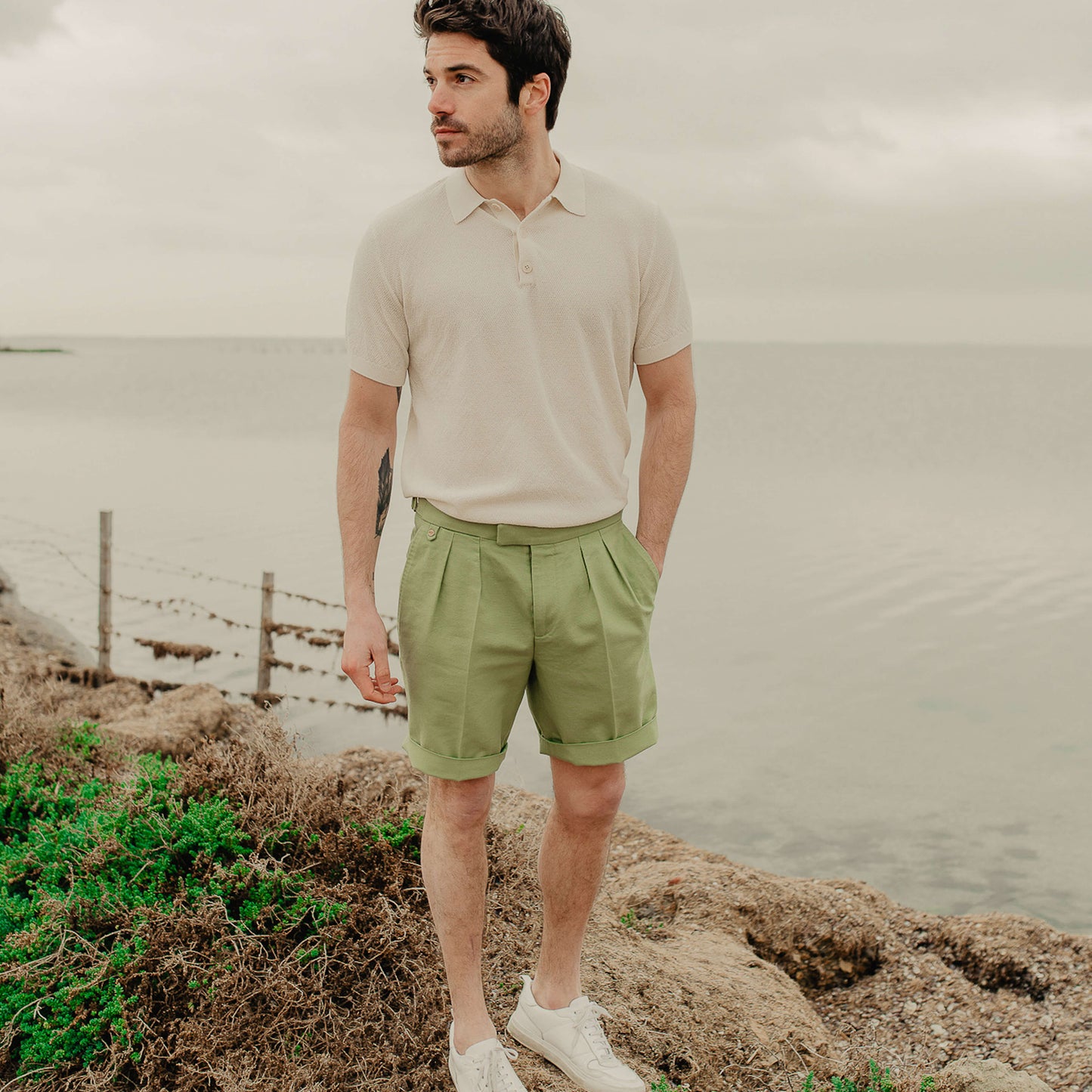 Le Short Tailleur Coton Biologique