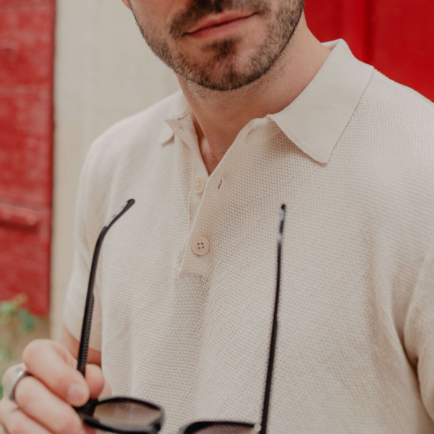 Le Polo Tricot Coton GOTS Homme