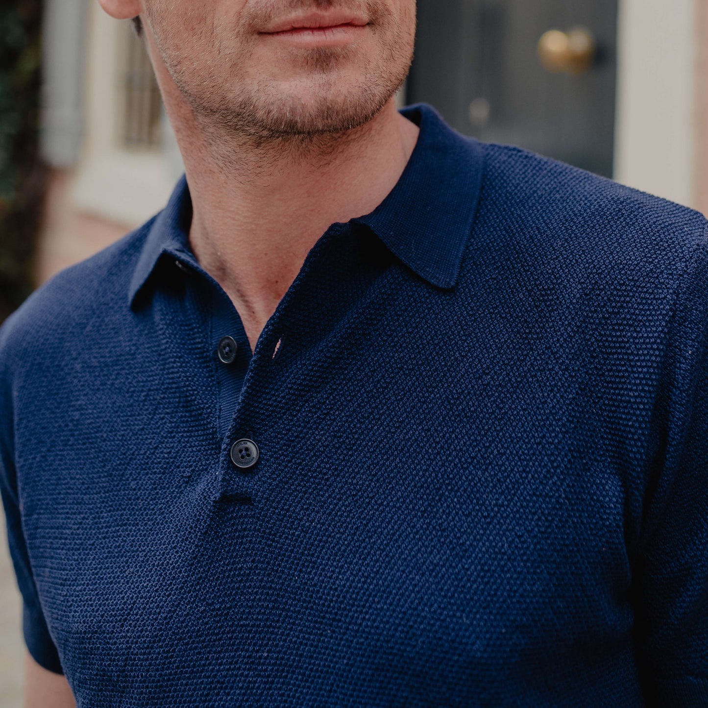 Le Polo Tricot Coton GOTS Homme