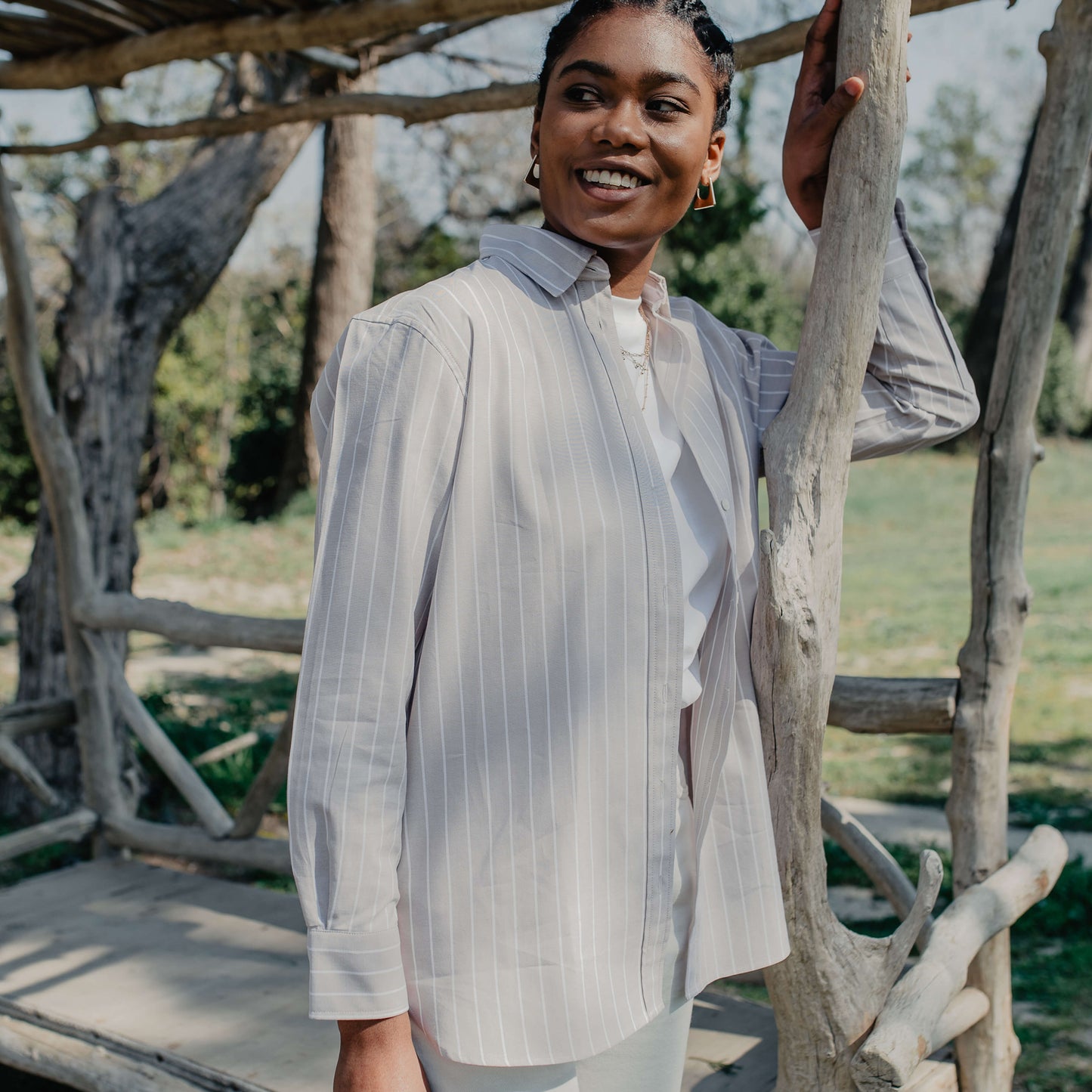 La Chemise Oxford Oeko-Tex Femme