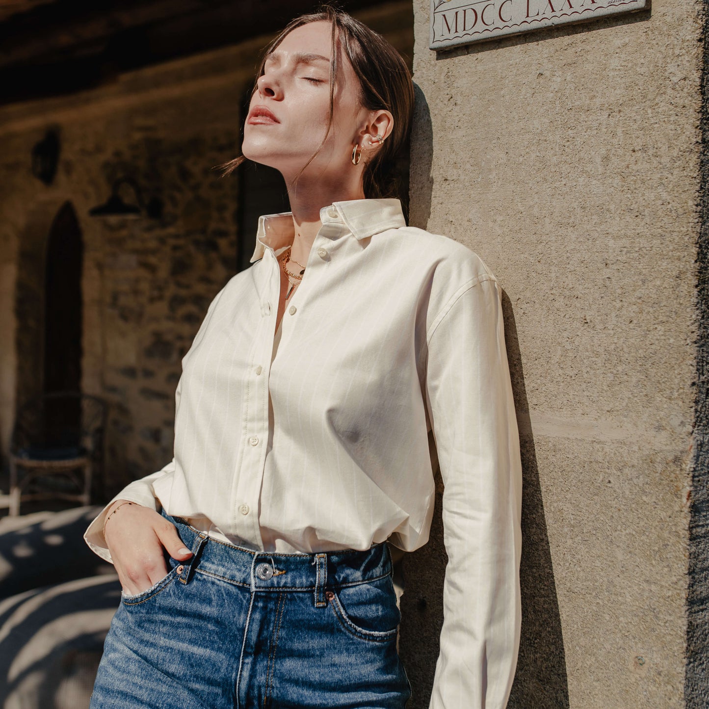 La Chemise Oxford Oeko-Tex Femme