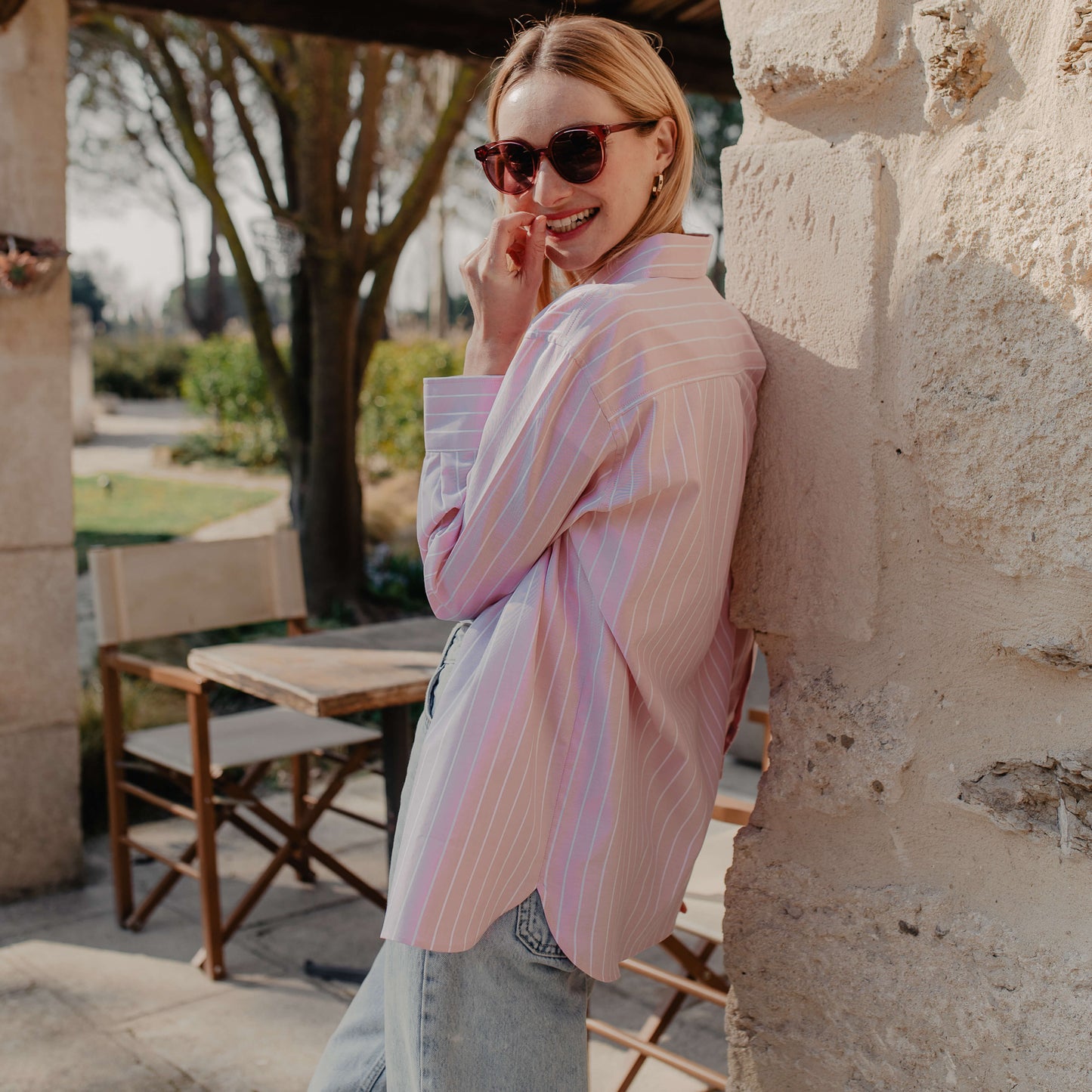 La Chemise Oxford Oeko-Tex Femme